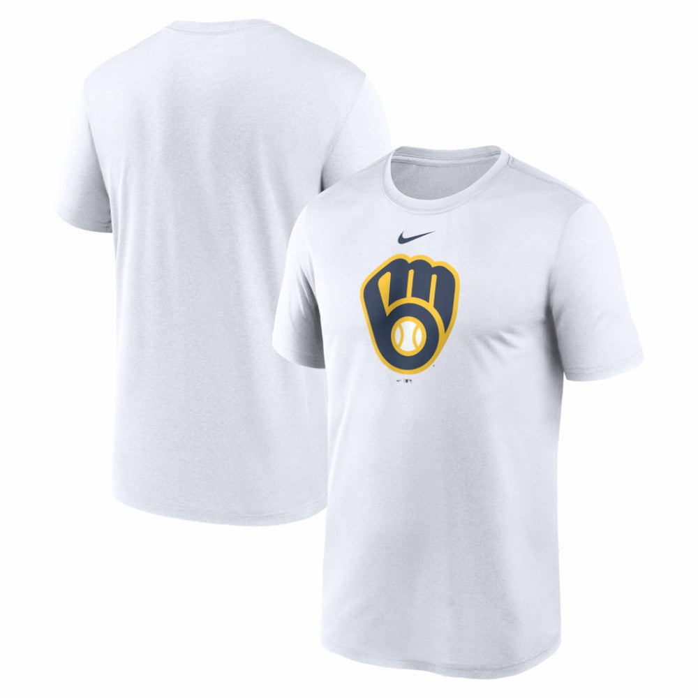 Milwaukee Brewers Nike New Legend Dri-FIT T-Shirt - White - Nike Discount