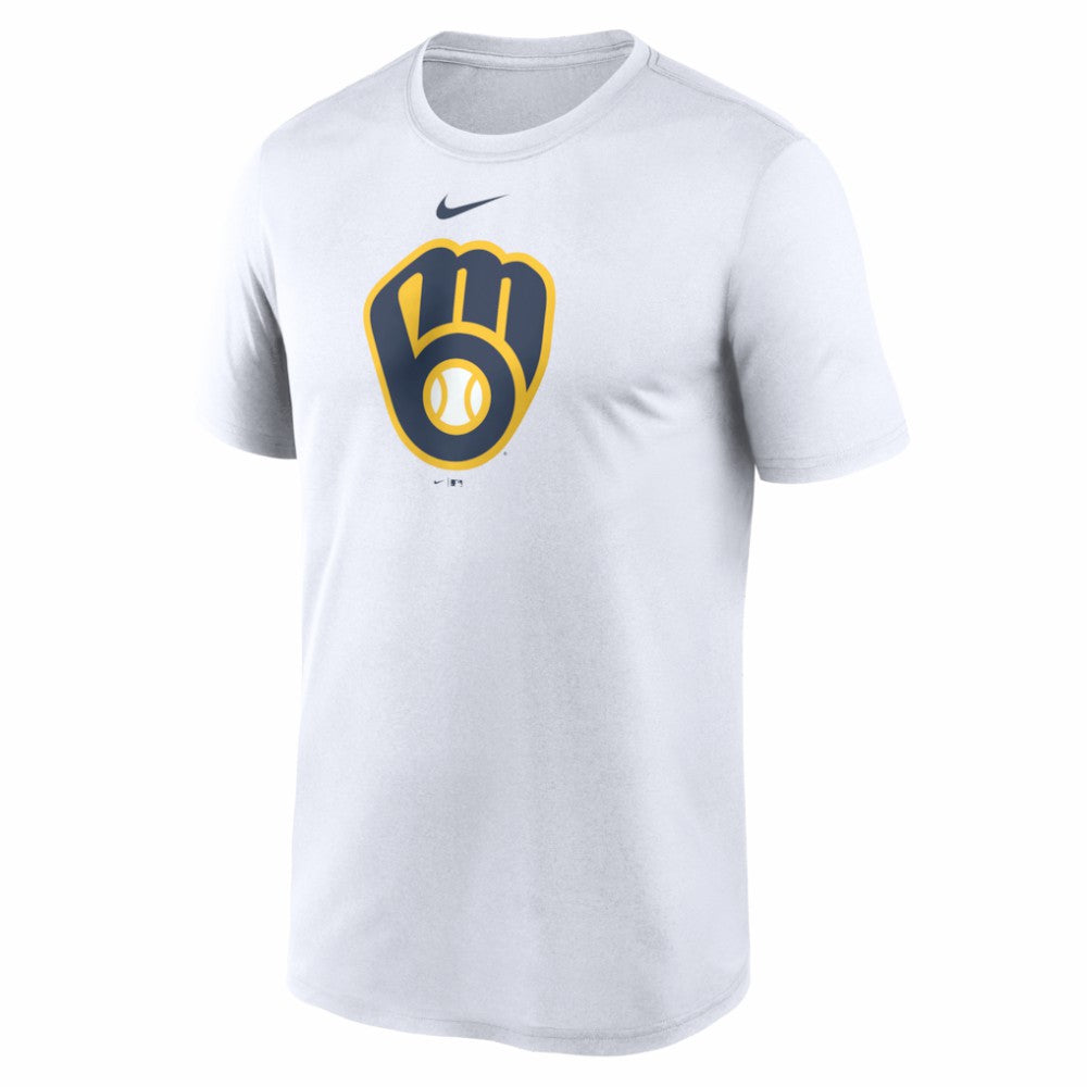 Milwaukee Brewers Nike New Legend Dri-FIT T-Shirt - White - Nike Discount