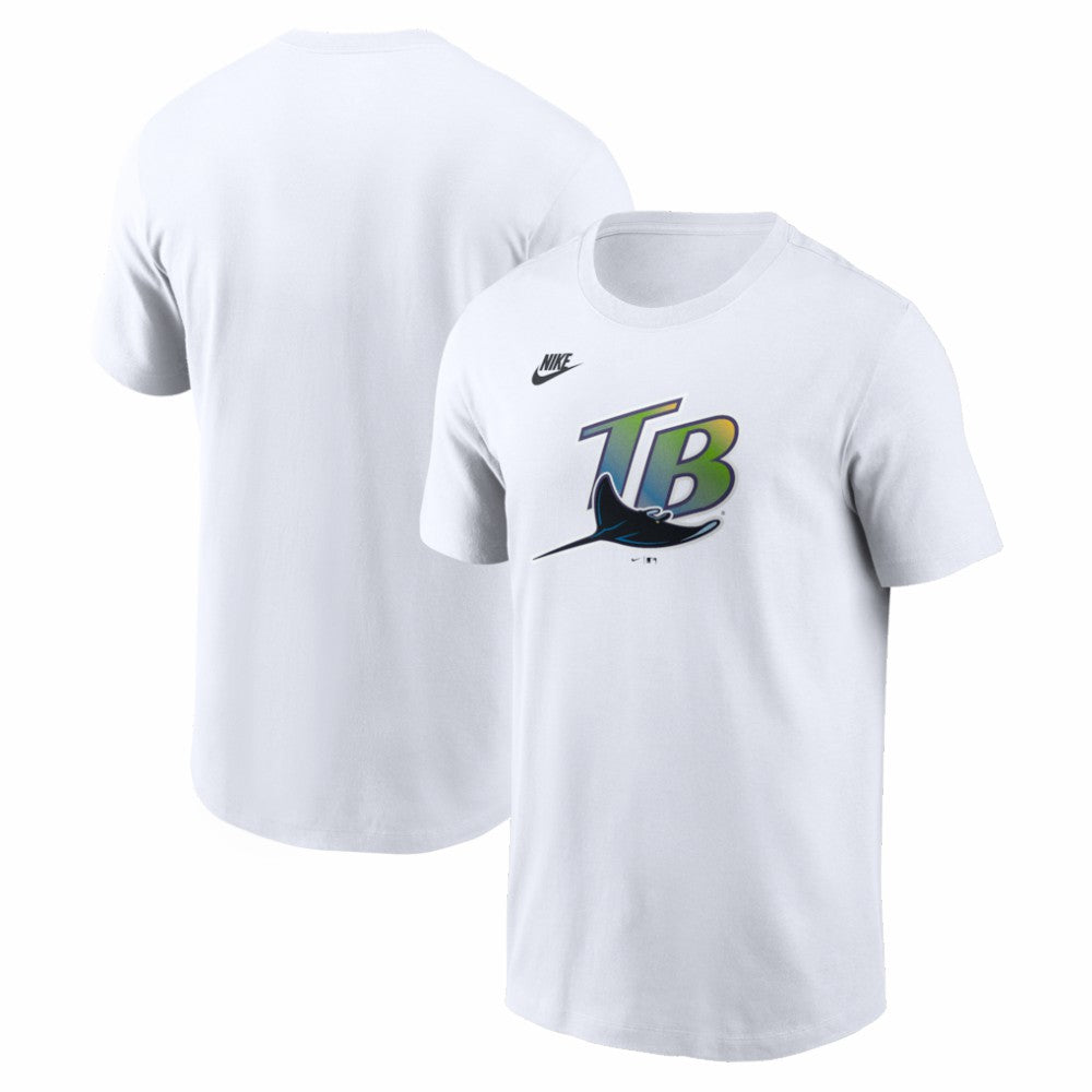 Tampa Bay Rays Nike Cooperstown Collection Logo T-Shirt - White - Nike Online