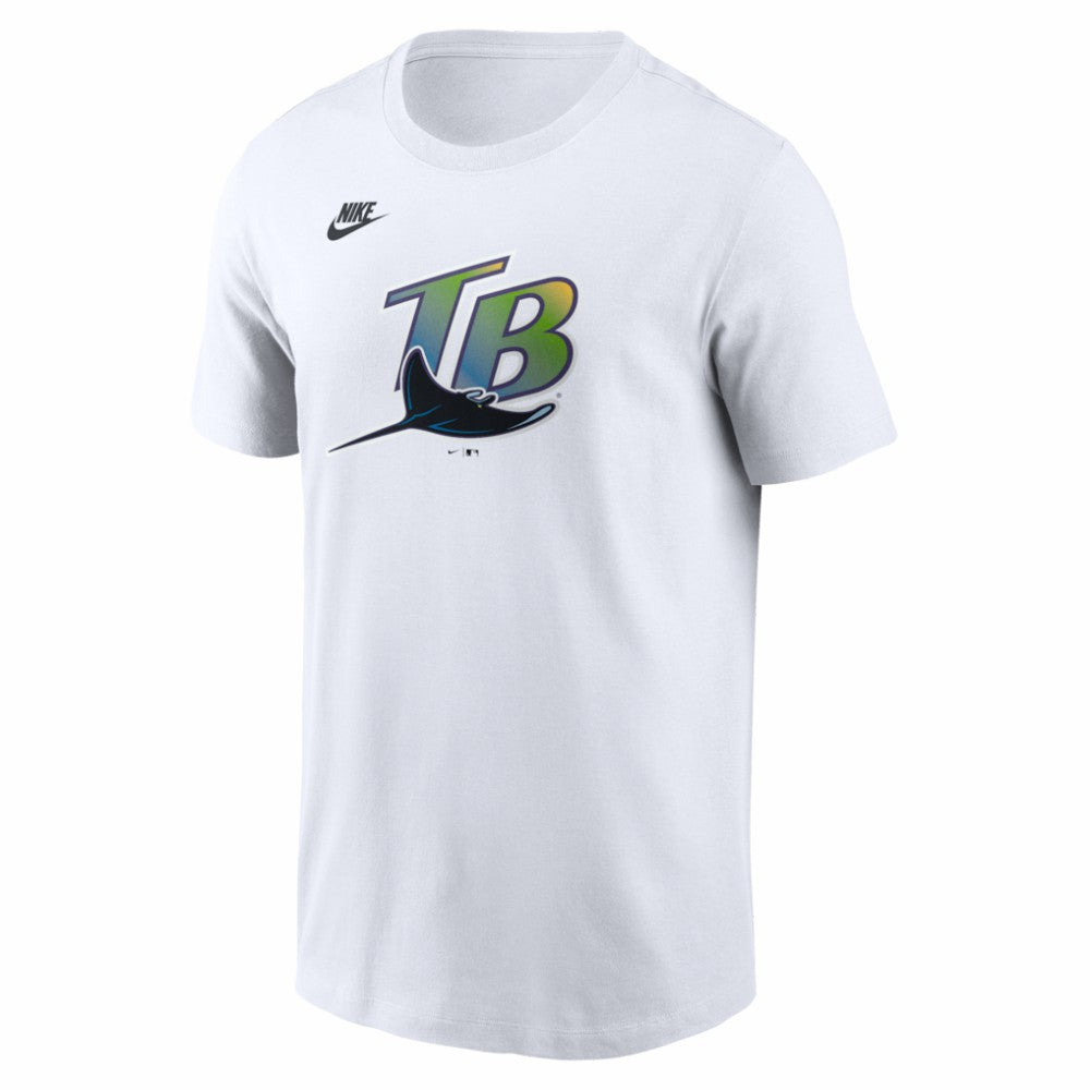 Tampa Bay Rays Nike Cooperstown Collection Logo T-Shirt - White - Nike Online