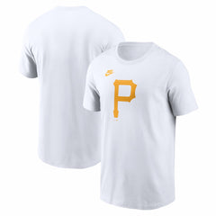 Pittsburgh Pirates Nike Cooperstown Collection Logo T-Shirt - White - Nike Discount