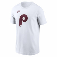 Philadelphia Phillies Nike Cooperstown Collection Logo T-Shirt - White - Nike Discount
