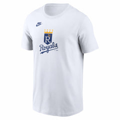Kansas City Royals Nike Cooperstown Collection Logo T-Shirt - White - Nike Discount