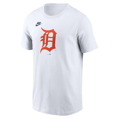 Detroit Tigers Nike Cooperstown Collection Logo T-Shirt - White - Nike Lifestyle