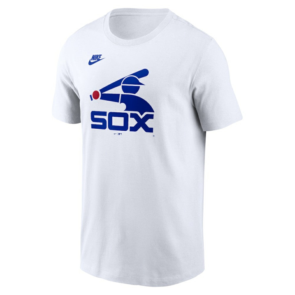 Chicago White Sox Nike Cooperstown Collection Logo T-Shirt - White - Nike Discount