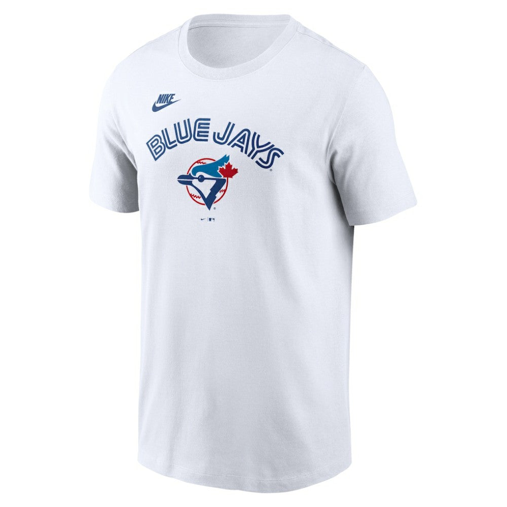 Toronto Blue Jays Nike Cooperstown Collection Wordmark T-Shirt - White - Nike Online
