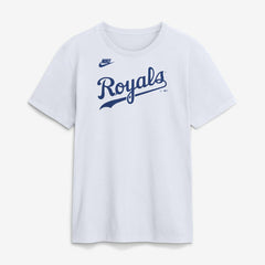 Kansas City Royals Nike Cooperstown Collection Wordmark T-Shirt - White - Nike Sale