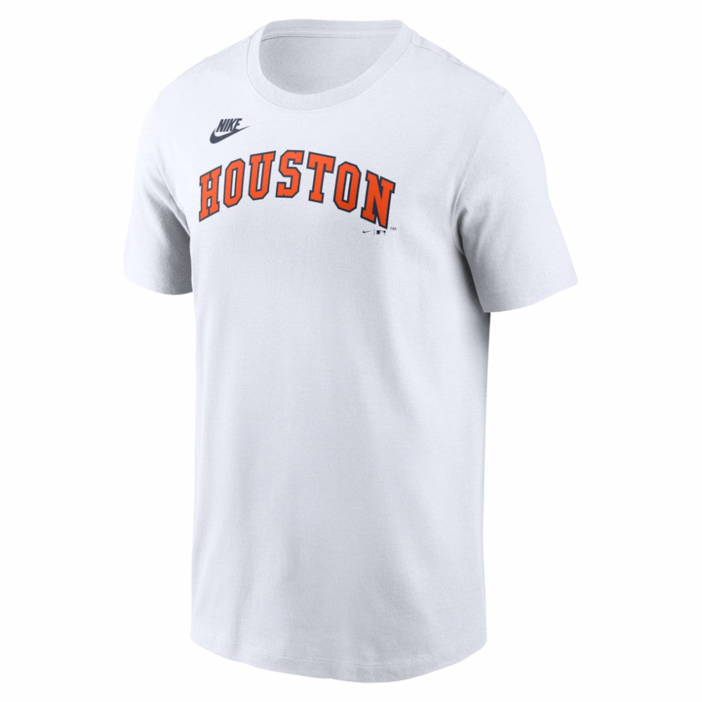 Houston Astros Nike Cooperstown Collection Wordmark T-Shirt - White - Nike Online