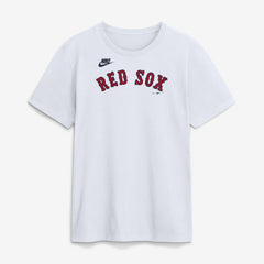 Boston Red Sox Nike Cooperstown Collection Wordmark T-Shirt - White - Nike on Sale