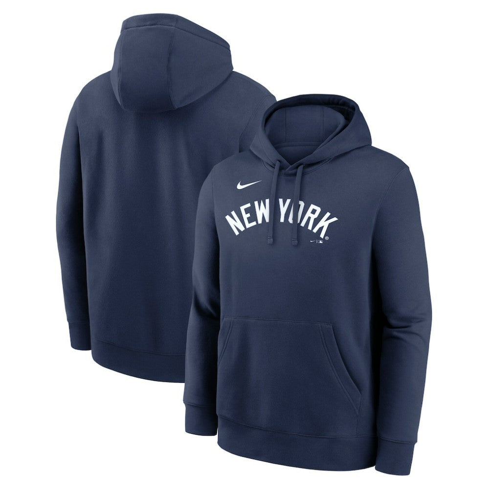 New York Yankees Nike Dri-Fit Club Hoodie - Navy - Nike on Sale