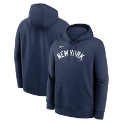 New York Yankees Nike Dri-Fit Club Hoodie - Navy - Nike on Sale