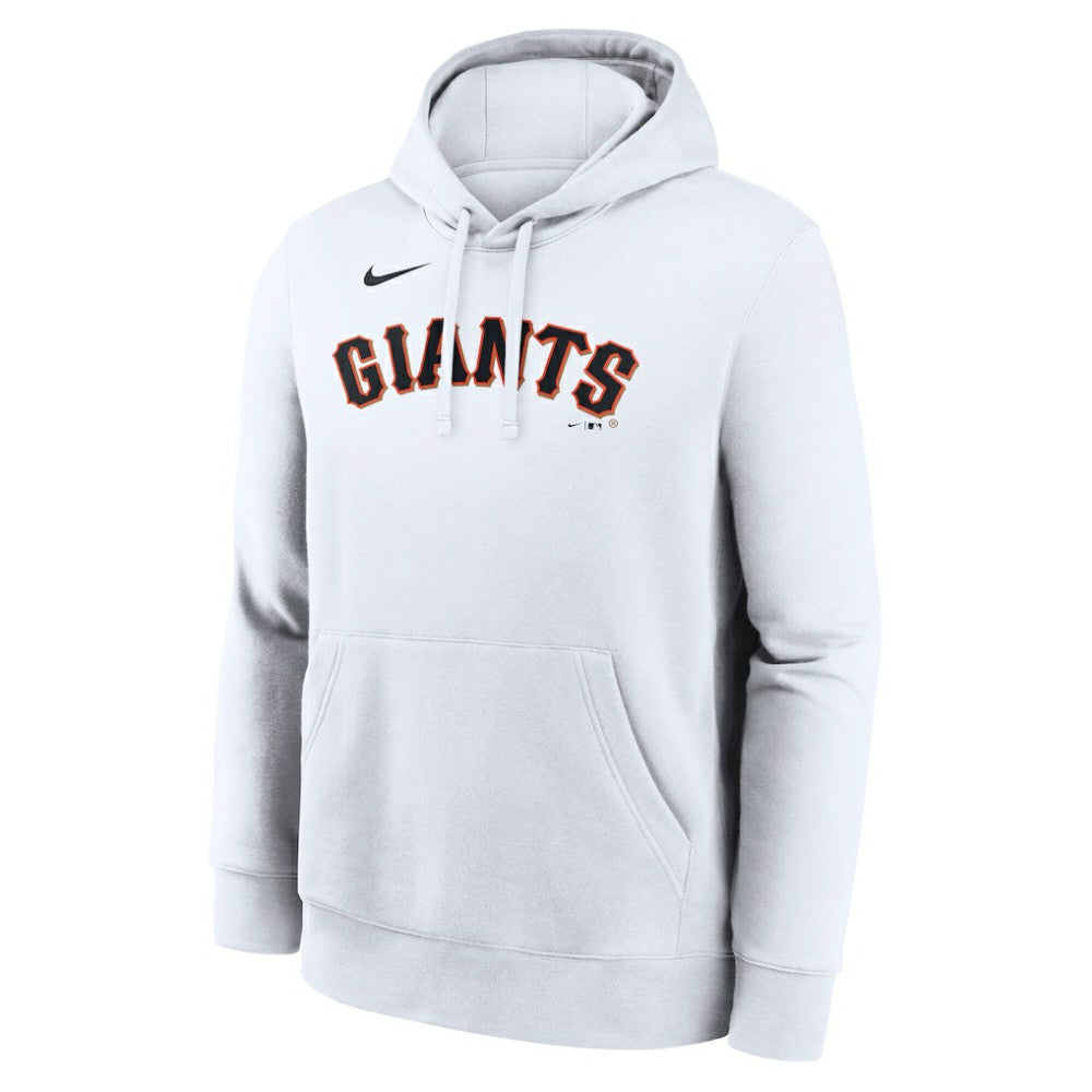 San Francisco Giants Nike Dri-Fit Club Hoodie - White - Nike Online