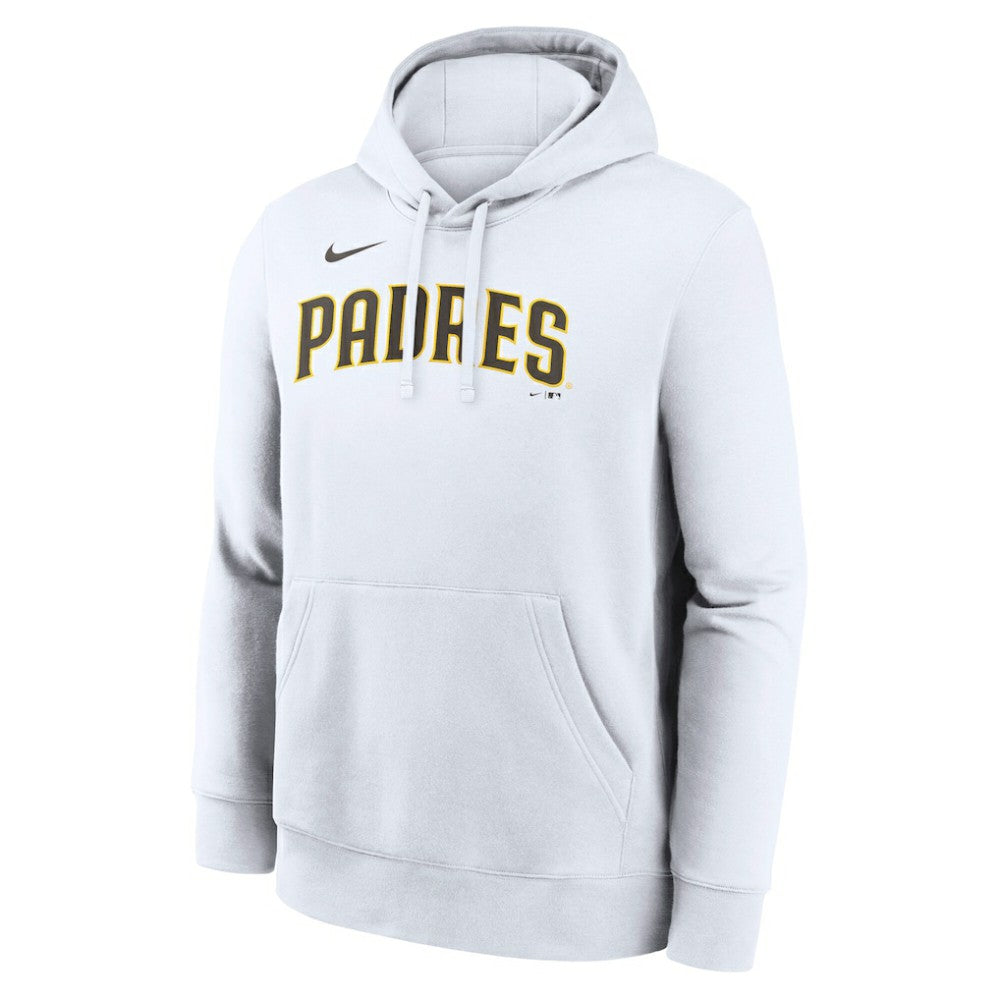 San Diego Padres Nike Dri-Fit Club Hoodie - White - Nike Discount