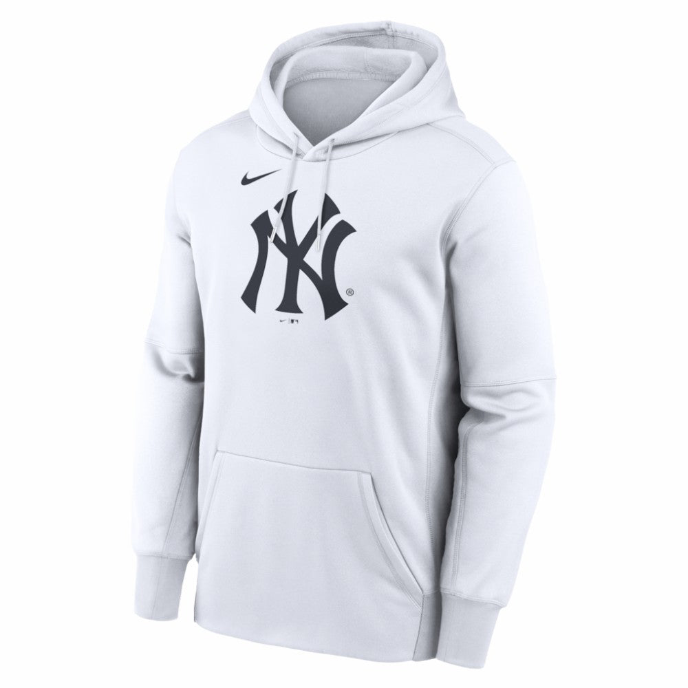 New York Yankees Nike Logo Club Hoodie - White - Nike on Sale