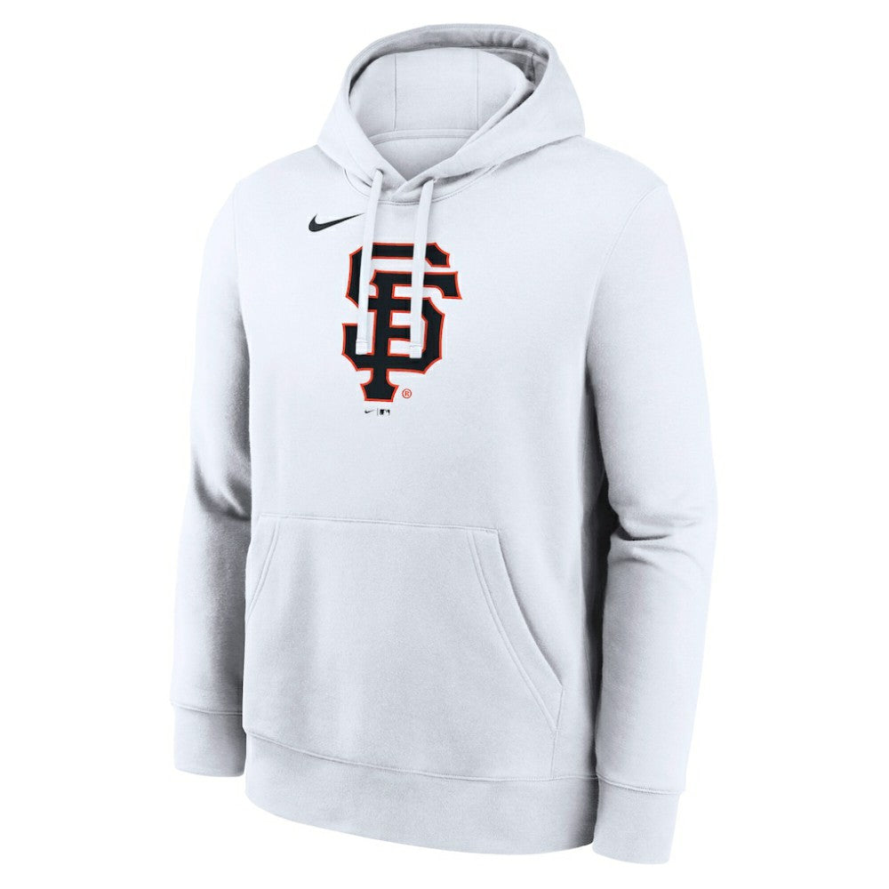 San Francisco Giants Nike Logo Club Hoodie - White - Nike Lifestyle