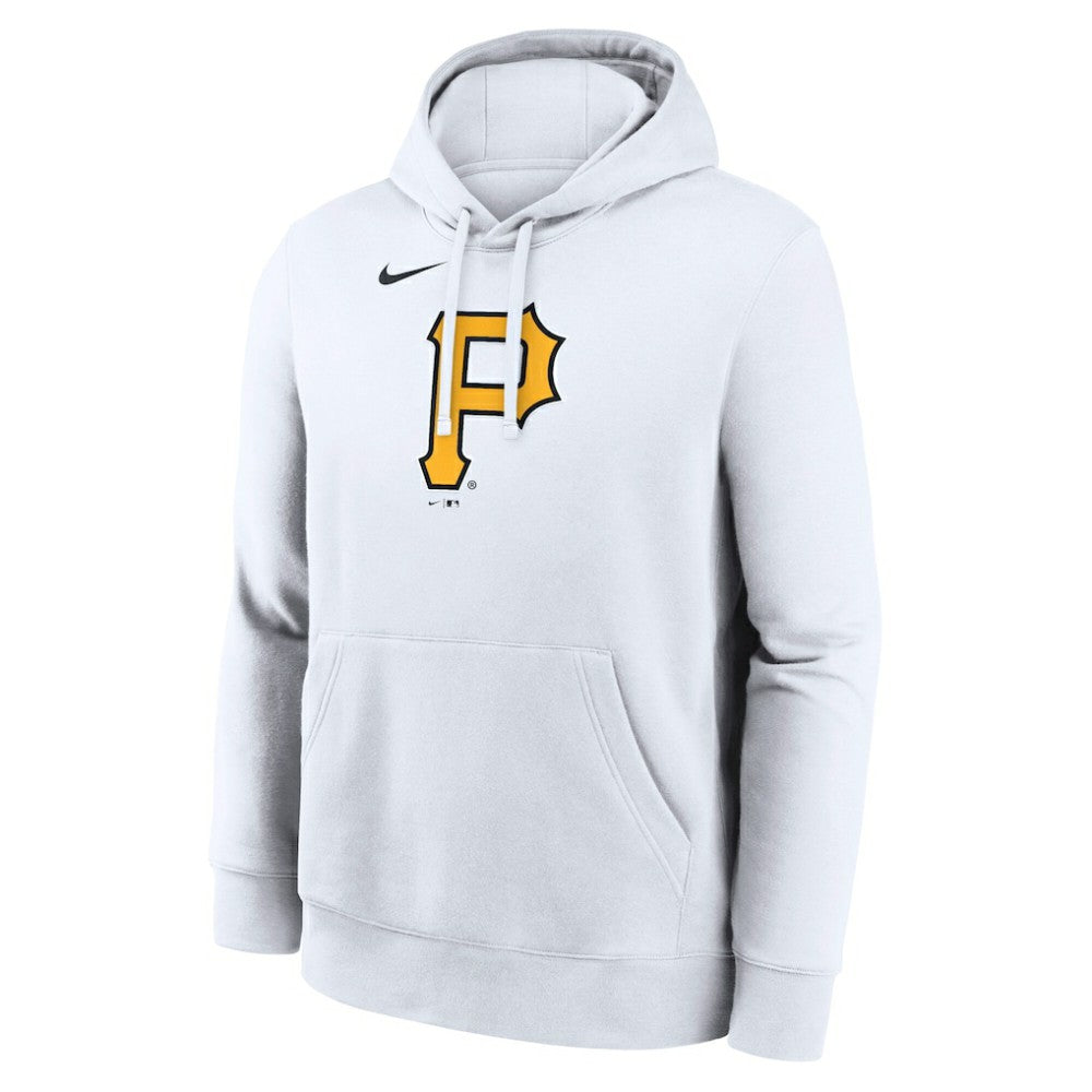 Pittsburgh Pirates Nike Logo Club Hoodie - White - Nike on Sale