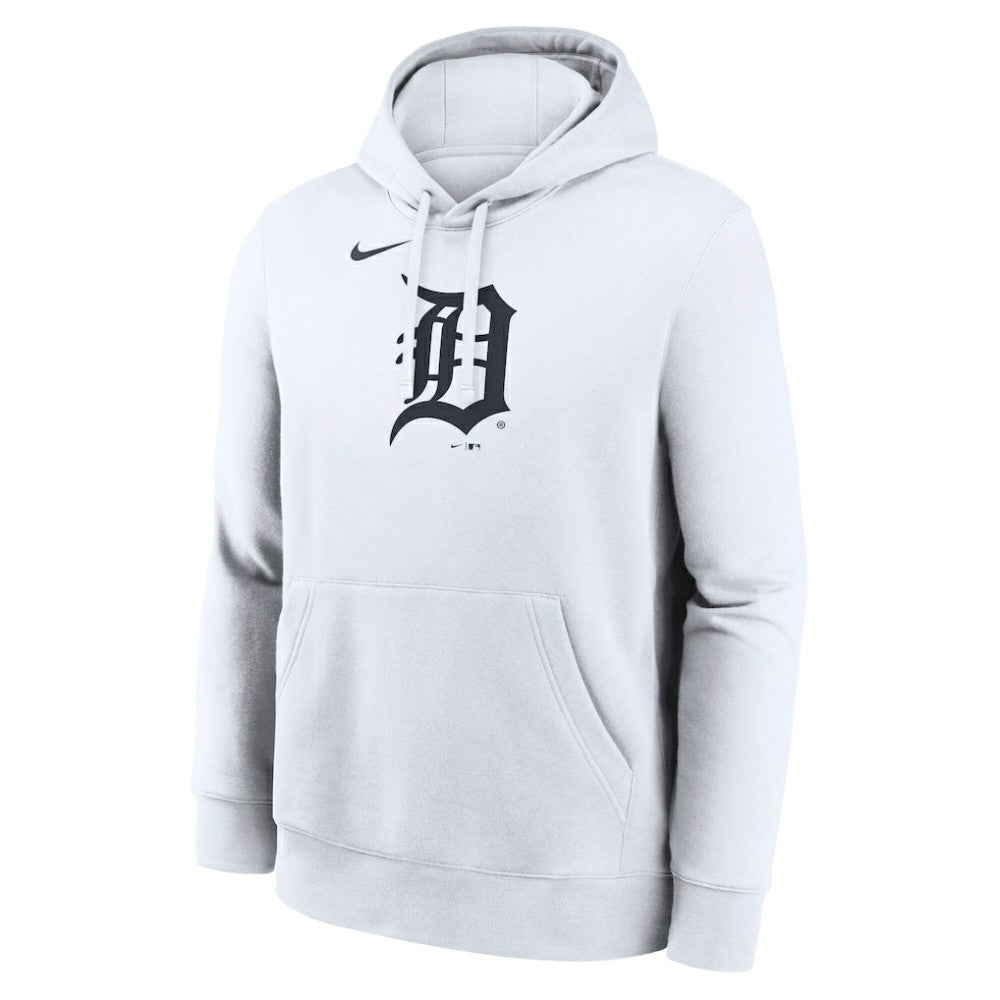 Detroit Tigers Nike Logo Club Hoodie - White - Nike Sale