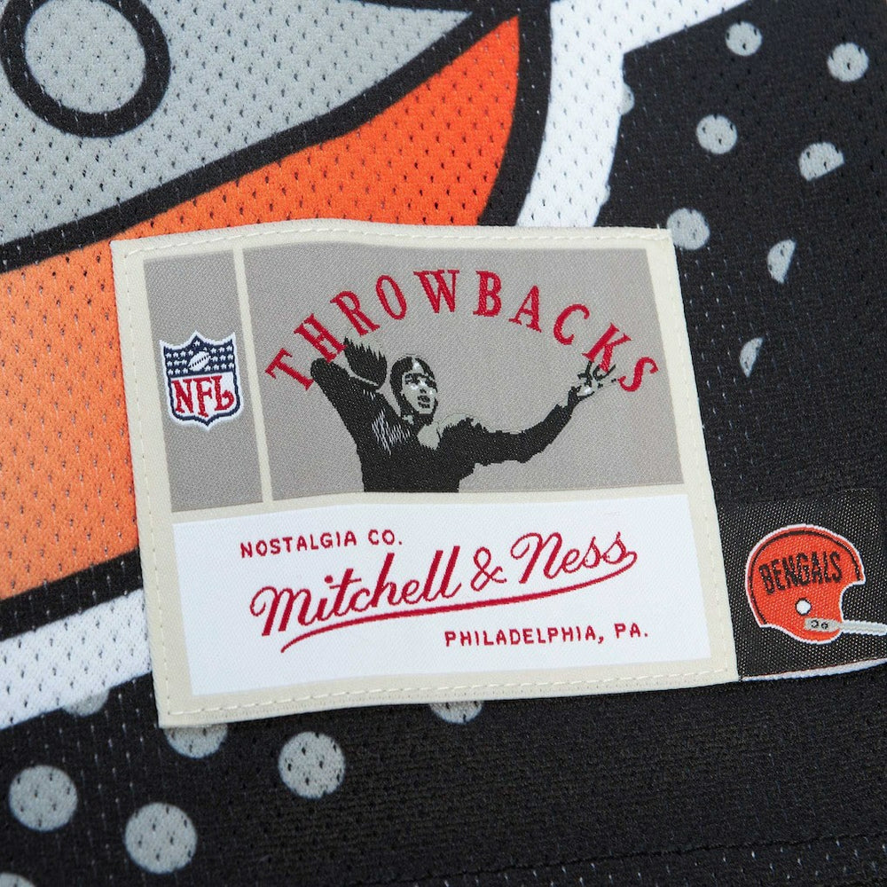 Mitchell & Ness Cincinnati Bengals Big Face 7.0 Fashion Tank Top Black