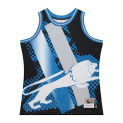Mitchell & Ness Detroit Lions Big Face 7.0 Fashion Tank Top Black
