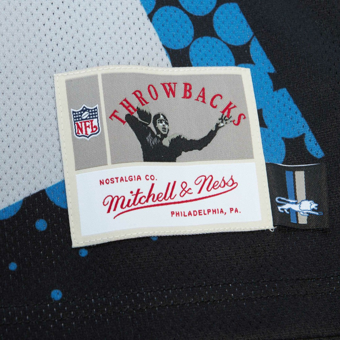 Mitchell & Ness Detroit Lions Big Face 7.0 Fashion Tank Top Black