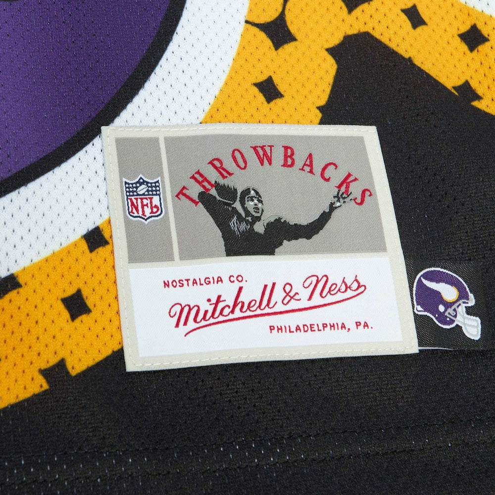 Mitchell & Ness Minnesota Vikings Big Face 7.0 Fashion Tank Top Black