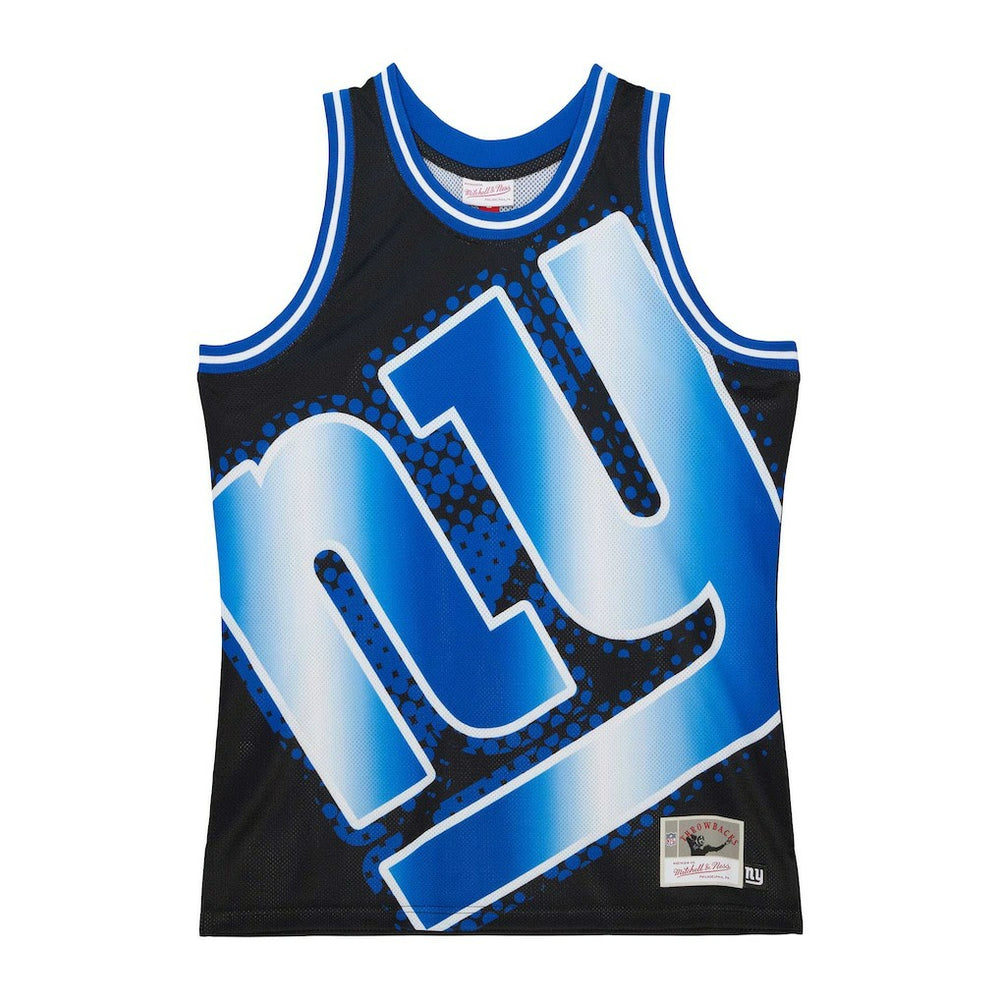 Mitchell & Ness New York Giants Big Face 7.0 Fashion Tank Top Black
