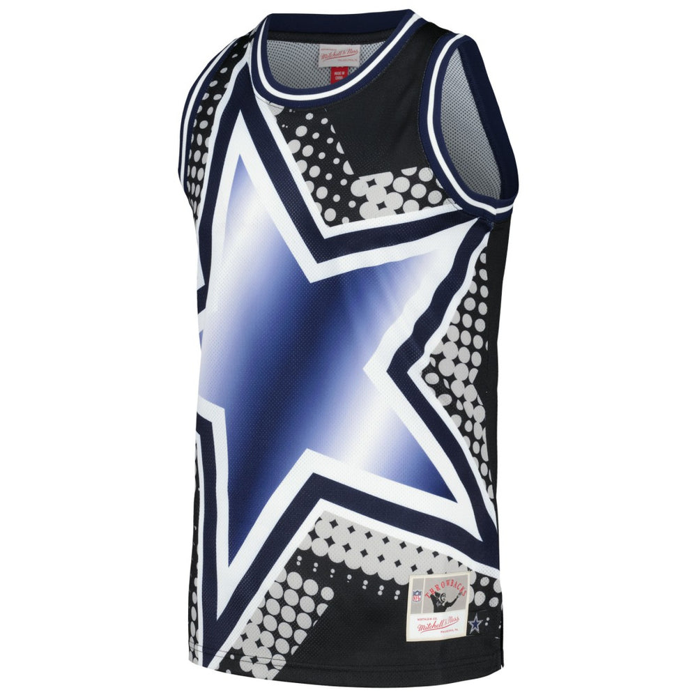 Mitchell & Ness Dallas Cowboys Big Face 7.0 Fashion Tank Top Black