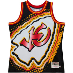 Mitchell & Ness Kansas City Chiefs Big Face 7.0 Fashion Tank Top Black