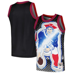 Mitchell & Ness New England Patriots Big Face 7.0 Fashion Tank Top Black