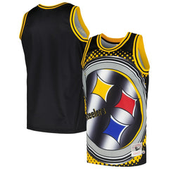 Mitchell & Ness Pittsburgh Steelers Big Face 7.0 Fashion Tank Top Black