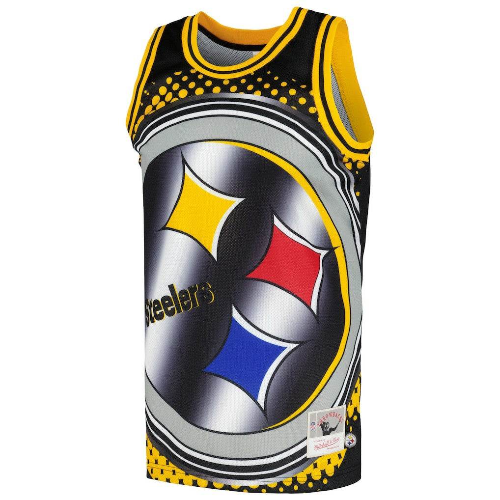 Mitchell & Ness Pittsburgh Steelers Big Face 7.0 Fashion Tank Top Black