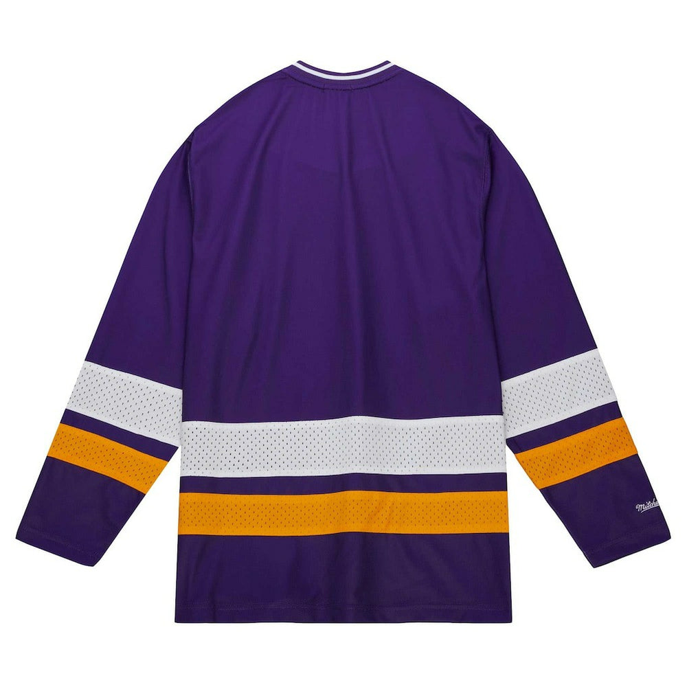 Mitchell & Ness Minnesota Vikings Women's Big Face 7.0 Long Sleeve Jersey T-Shirt Purple