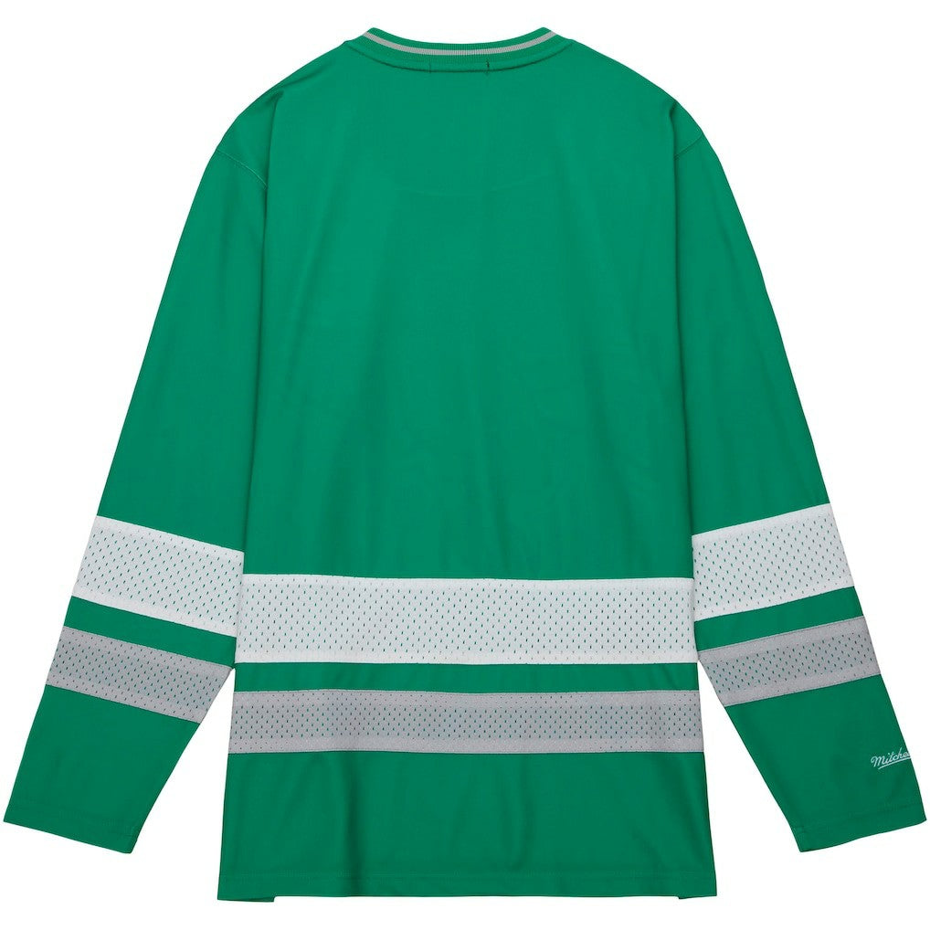 Mitchell & Ness Philadelphia Eagles Women's Big Face 7.0 Long Sleeve Jersey T-Shirt Green