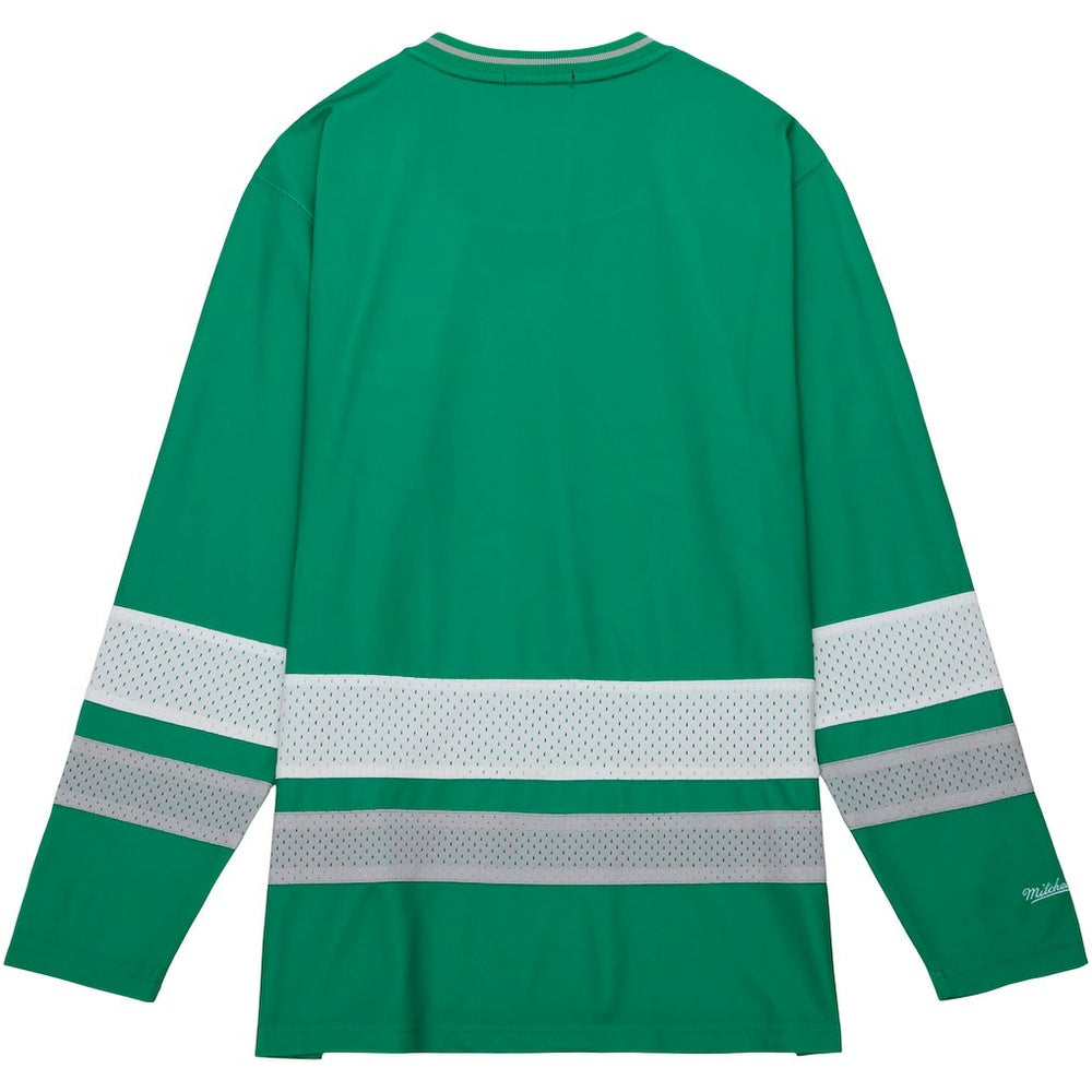 Mitchell & Ness Philadelphia Eagles Women's Big Face 7.0 Long Sleeve Jersey T-Shirt Green