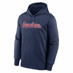 Cleveland Guardians Nike Primary Wordmark Therma Hoodie - Navy - Nike Sale