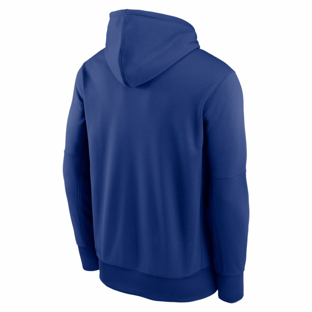 Chicago Cubs Nike Primary Wordmark Therma Hoodie - Royal - Nike Online