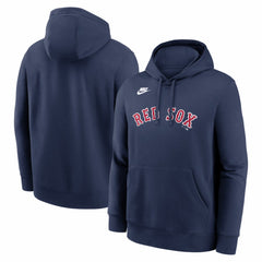 Boston Red Sox Nike Cooperstown Collection Wordmark Club Hoodie - Navy - Nike on Sale