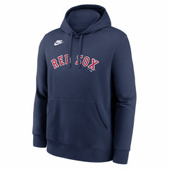 Boston Red Sox Nike Cooperstown Collection Wordmark Club Hoodie - Navy - Nike on Sale