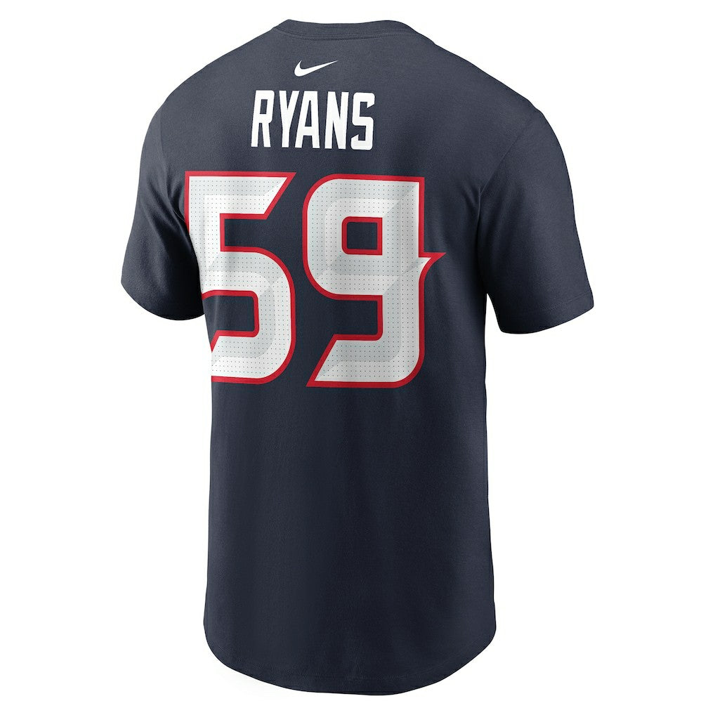 Nike DeMeco Ryans Houston Texans Retired Player Name & Number T-Shirt Navy