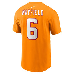 Nike Baker Mayfield Tampa Bay Buccaneers Player Name & Number T-Shirt Orange