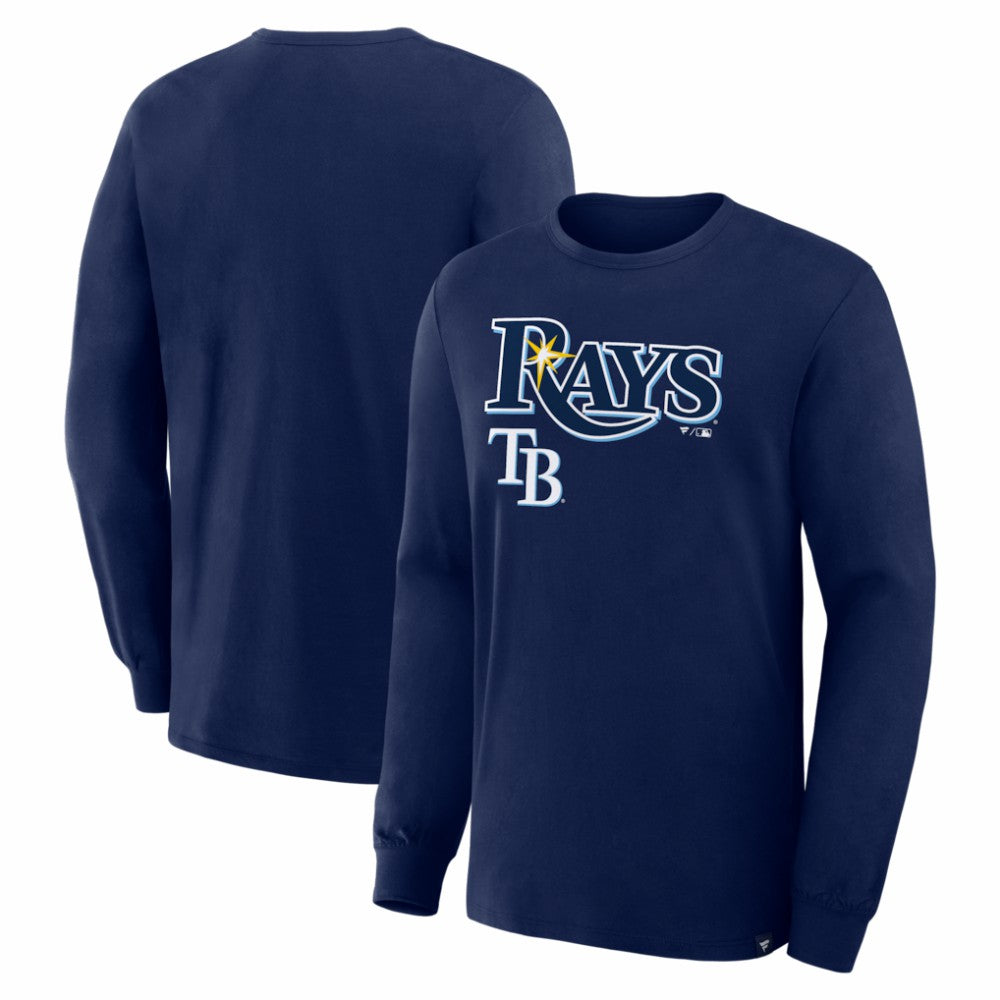 Tampa Bay Rays Fanatics Lock-Up Legacy Long Sleeve T-Shirt - Navy - Fanatics Sale