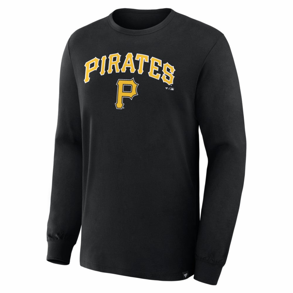 Pittsburgh Pirates Fanatics Lock-Up Legacy Long Sleeve T-Shirt - Black - Fanatics on Sale