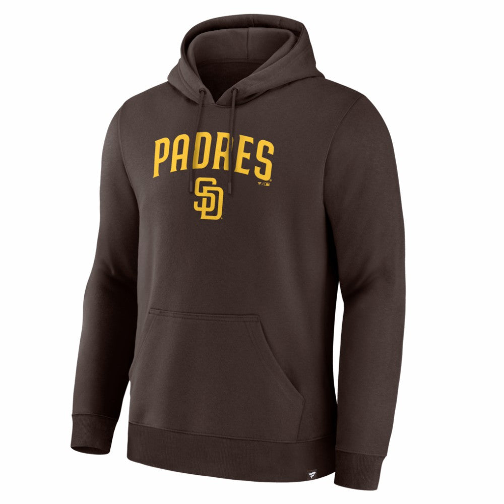San Diego Padres Fanatics Lock-Up Legacy Hoodie - Brown - Fanatics on Sale