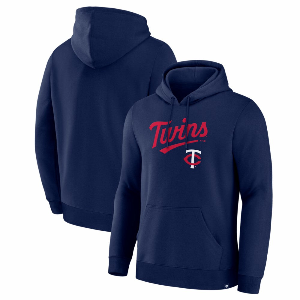 Minnesota Twins Fanatics Lock-Up Legacy Hoodie - Navy - Fanatics Online