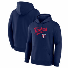 Minnesota Twins Fanatics Lock-Up Legacy Hoodie - Navy - Fanatics Online