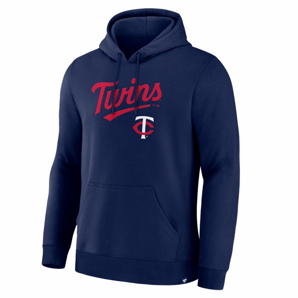 Minnesota Twins Fanatics Lock-Up Legacy Hoodie - Navy - Fanatics Online