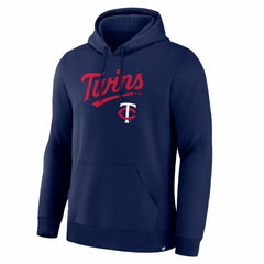 Minnesota Twins Fanatics Lock-Up Legacy Hoodie - Navy - Fanatics Online