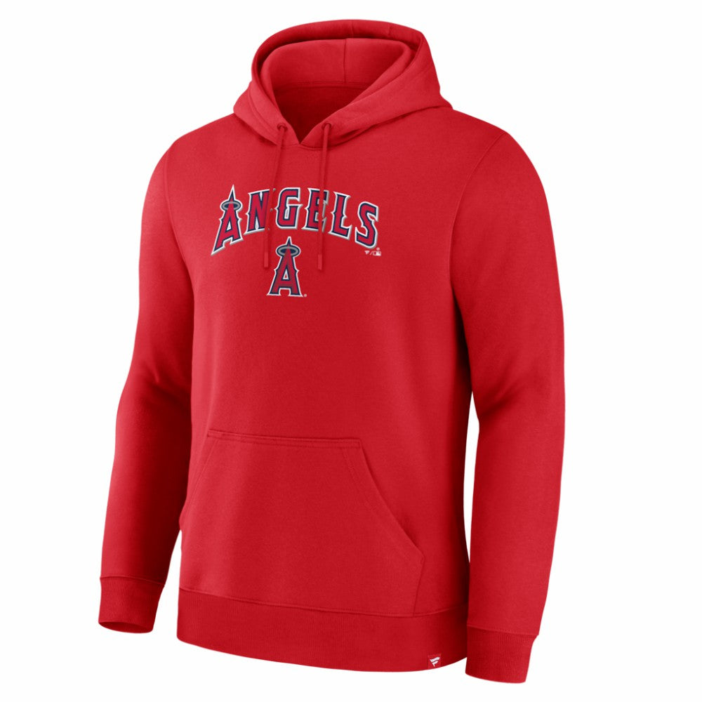 Los Angeles Angels Fanatics Lock-Up Legacy Hoodie - Red - Fanatics on Sale