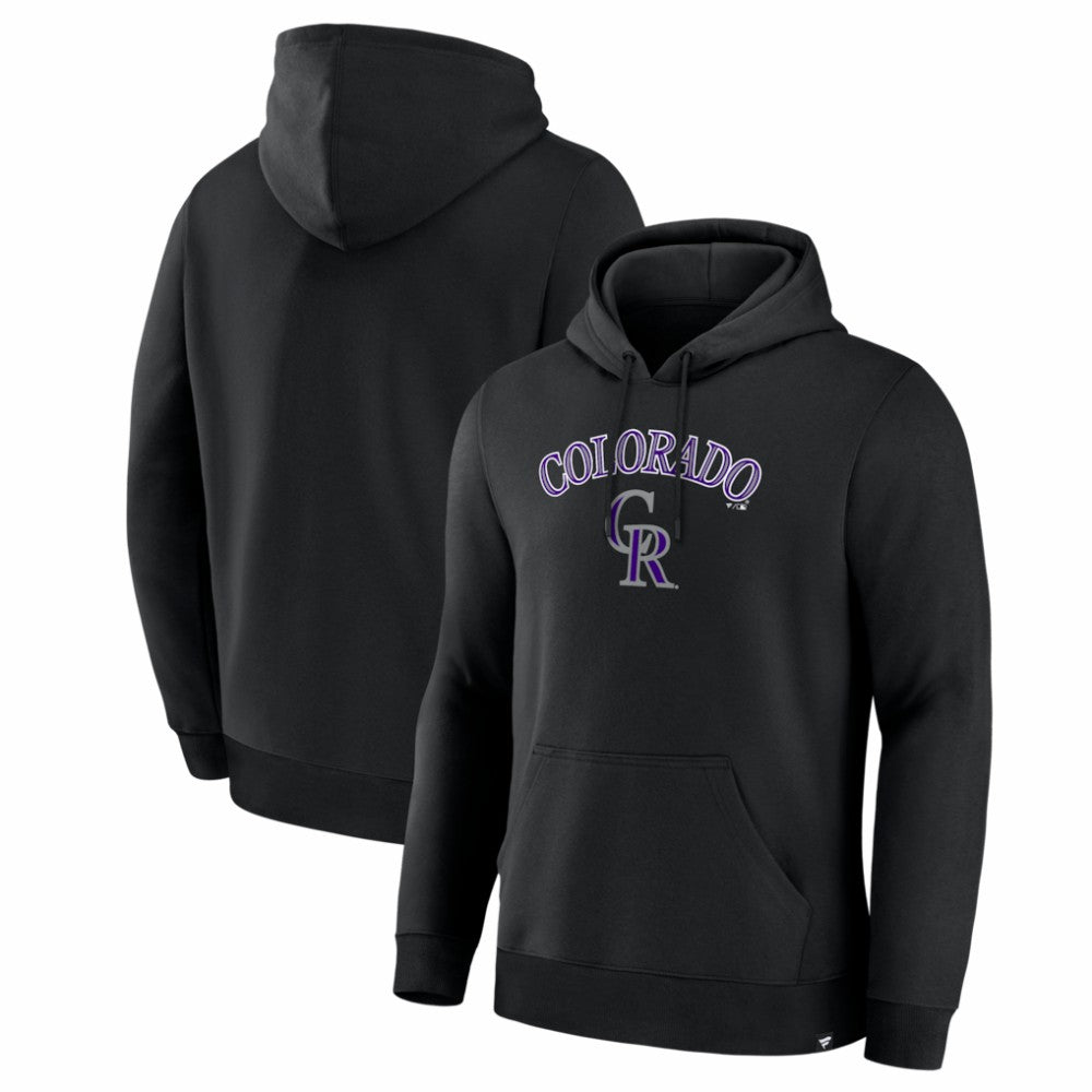 Colorado Rockies Fanatics Lock-Up Legacy Hoodie - Black - Fanatics Online