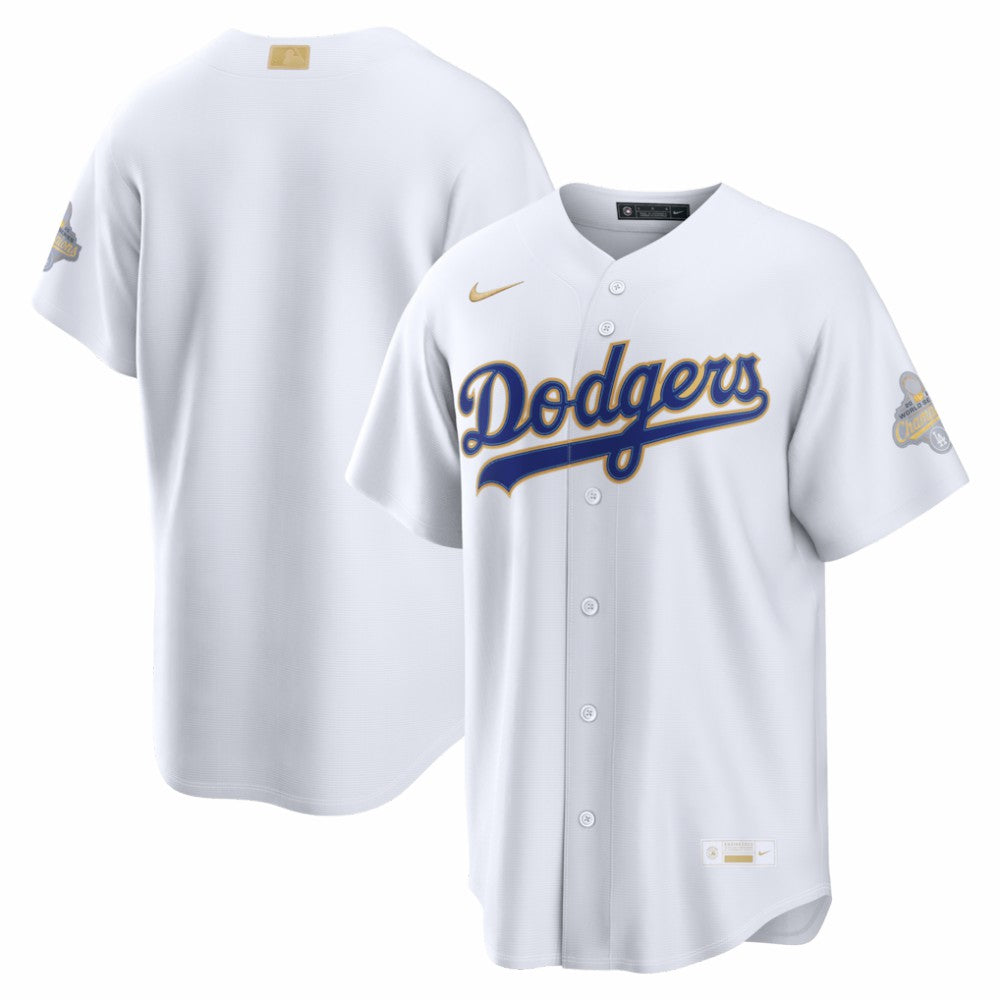 Los Angeles Dodgers Nike 2026 Gold Collection Stadium Jersey - White - Nike Online